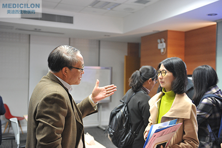 尊龙凯时临床前副总裁顾性初博士为与会者答疑解惑