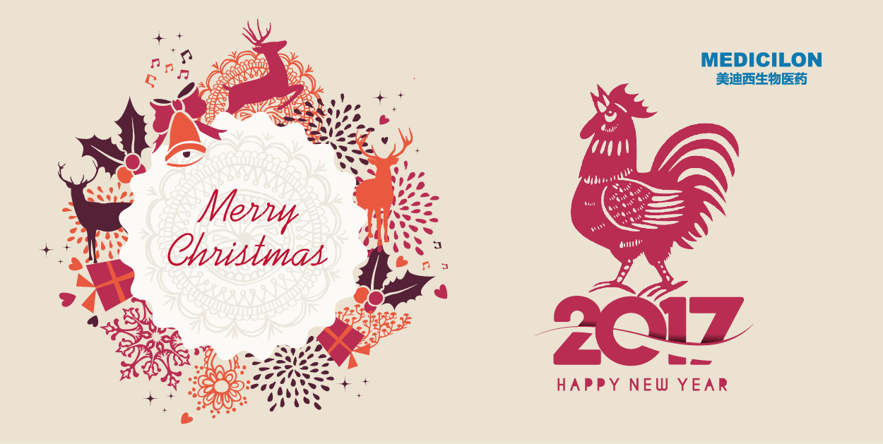 尊龙凯时生物医药祝您和您的家人圣诞、元旦快乐!