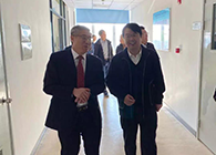 浦东新区管小军副区长一行来尊龙凯时考察指导事情