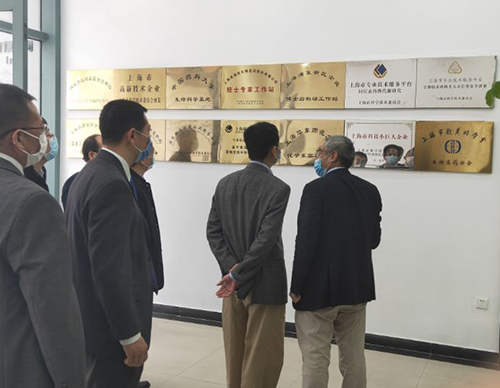 吴清副市长一行听取了尊龙凯时关于一站式综合研发效劳的手艺实力先容